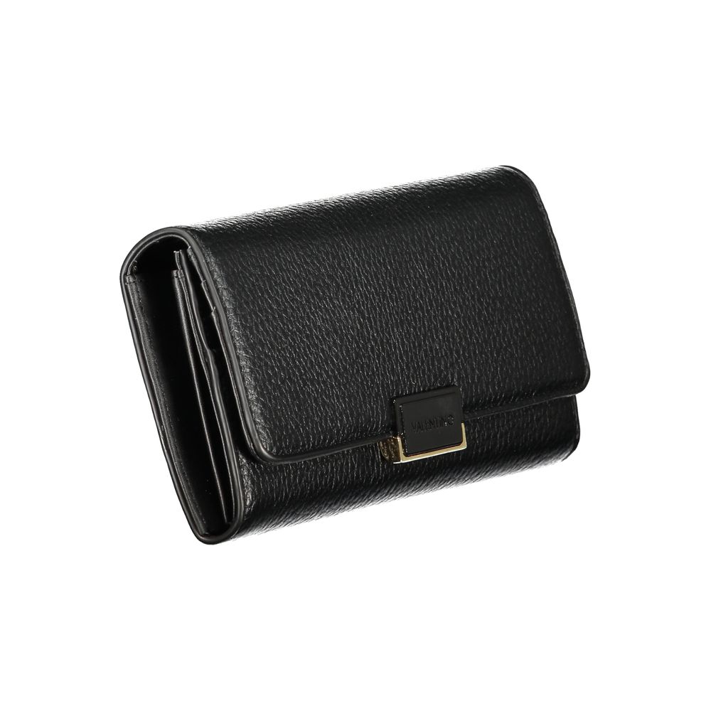 Mario Valentino Nero Polyurethane Women Wallet