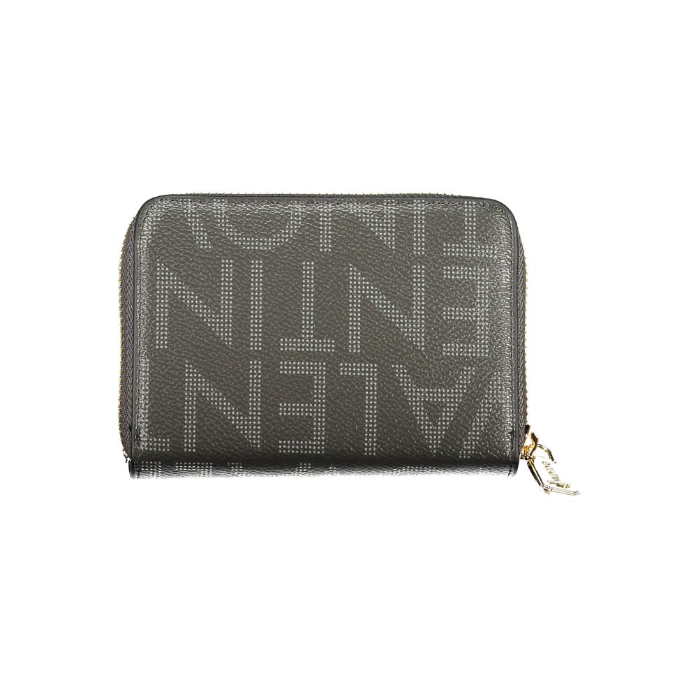 Mario Valentino Black Polyurethane Women Wallet