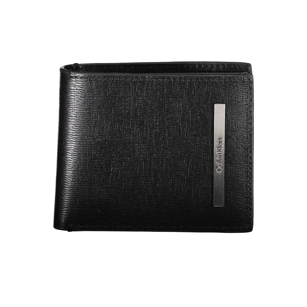 Portfel męski Calvin Klein Black Eco Leather