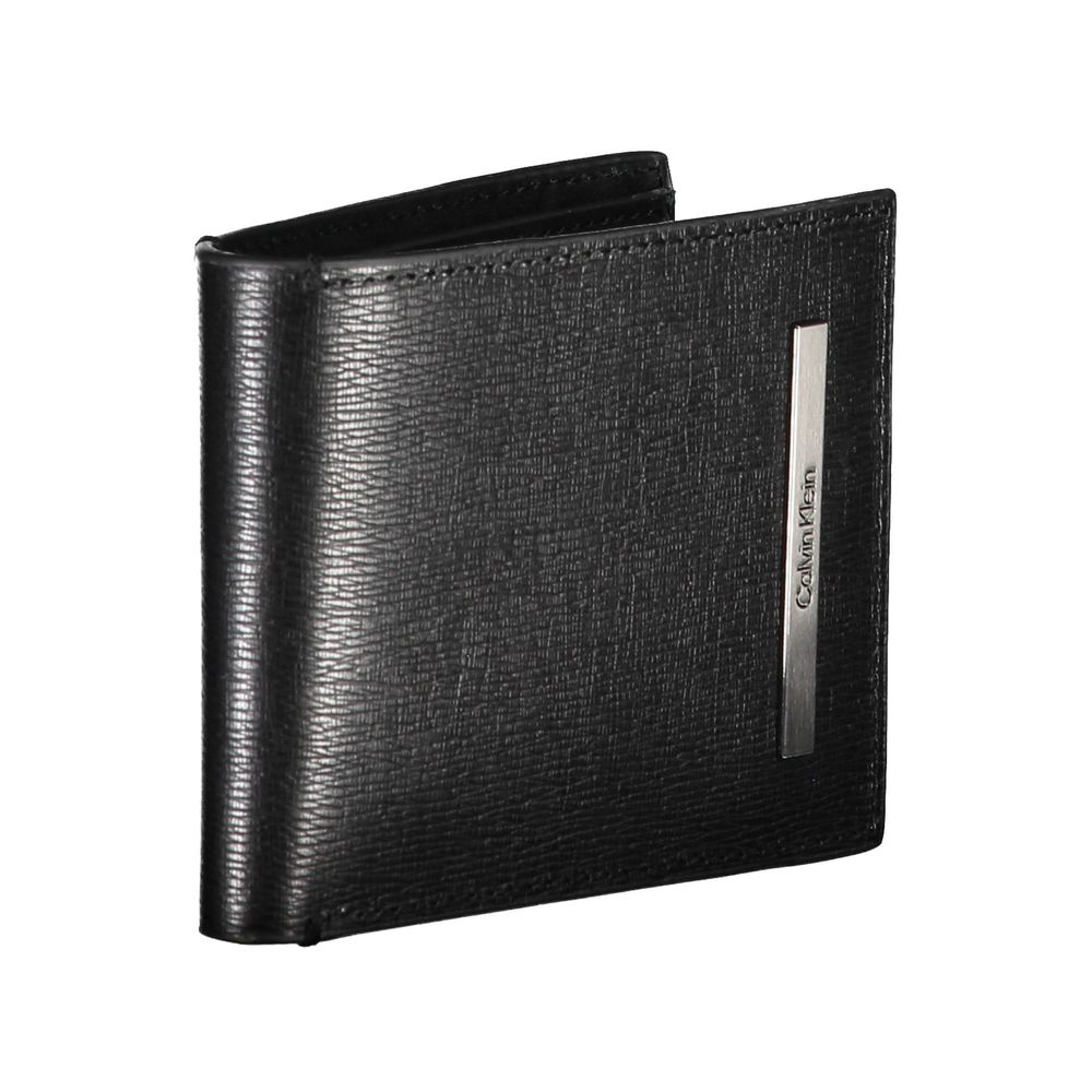 Portfel męski Calvin Klein Black Eco Leather