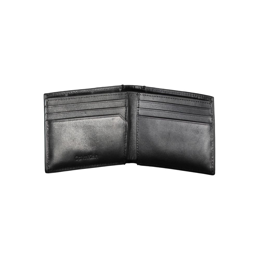 Portfel męski Calvin Klein Black Eco Leather