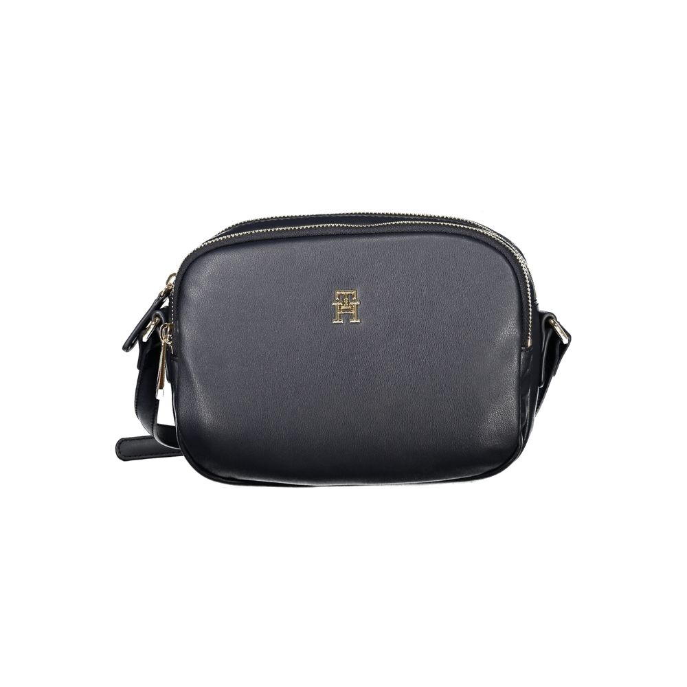 Tommy Hilfiger Blue Polyester Women's Shoulder Bag