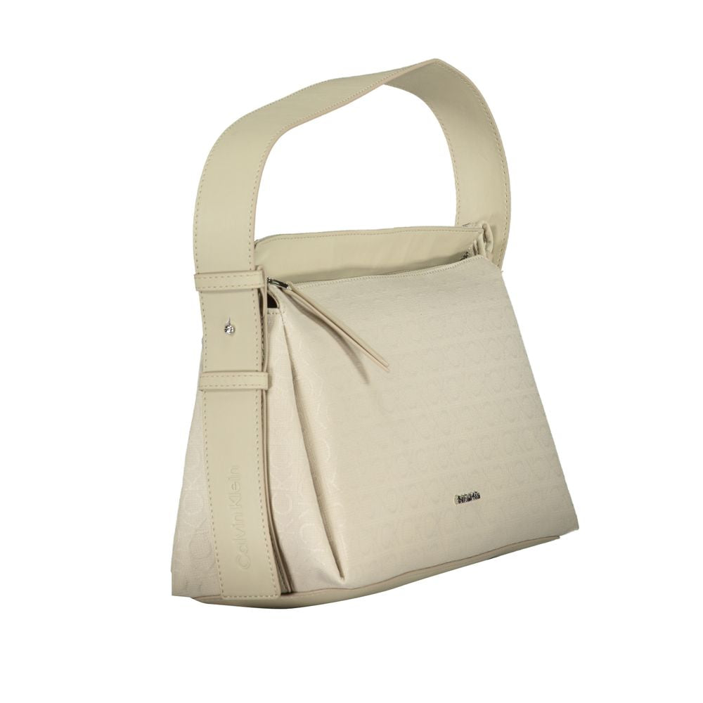 Torebka damska Calvin Klein Beige Polyester