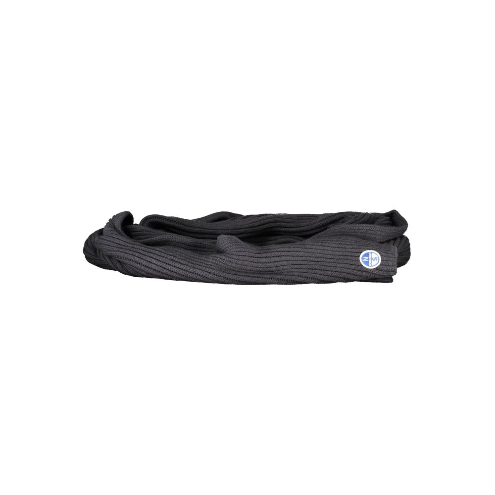 Szalik męski North Sails Black Cotton