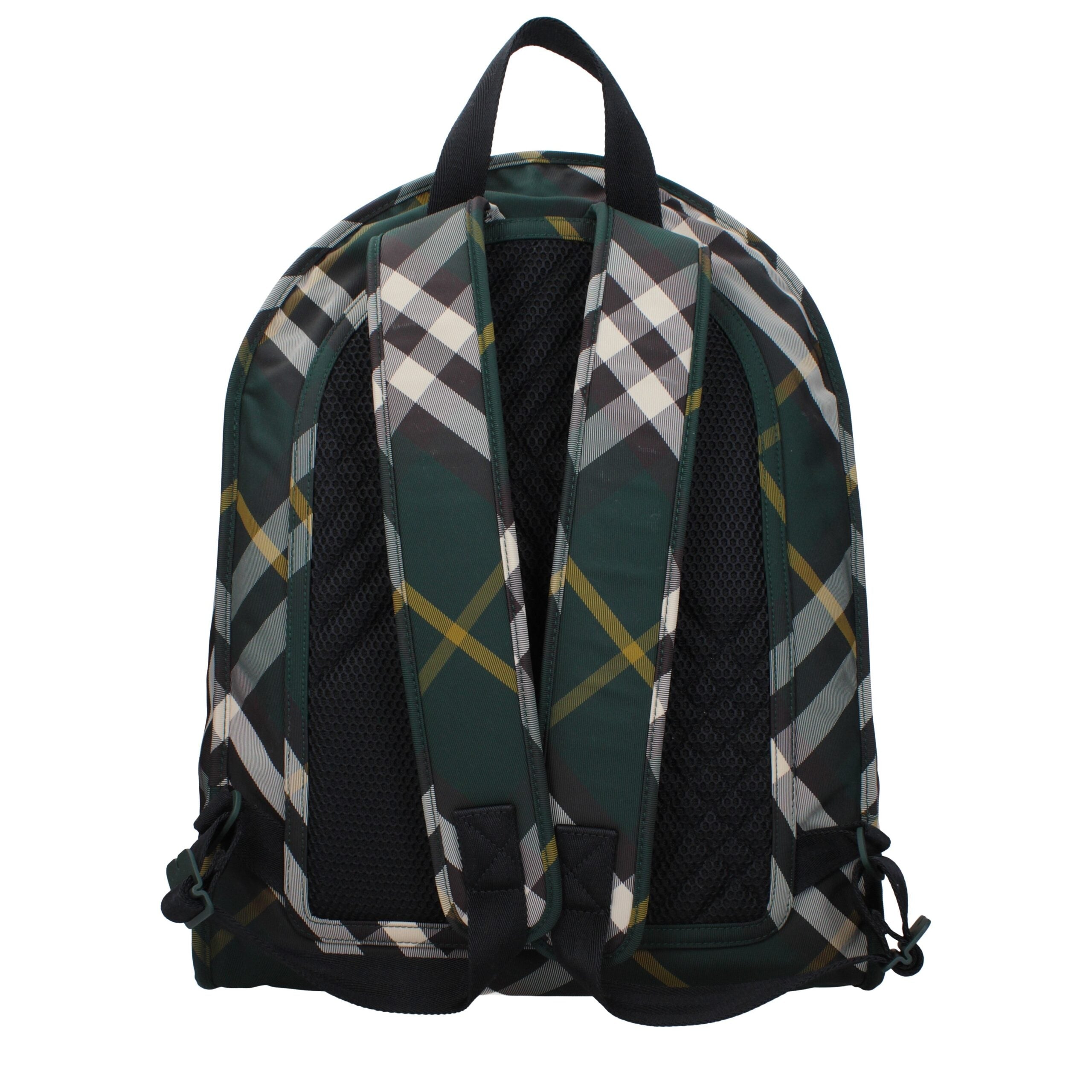 Burberry Green Fabric Backpack