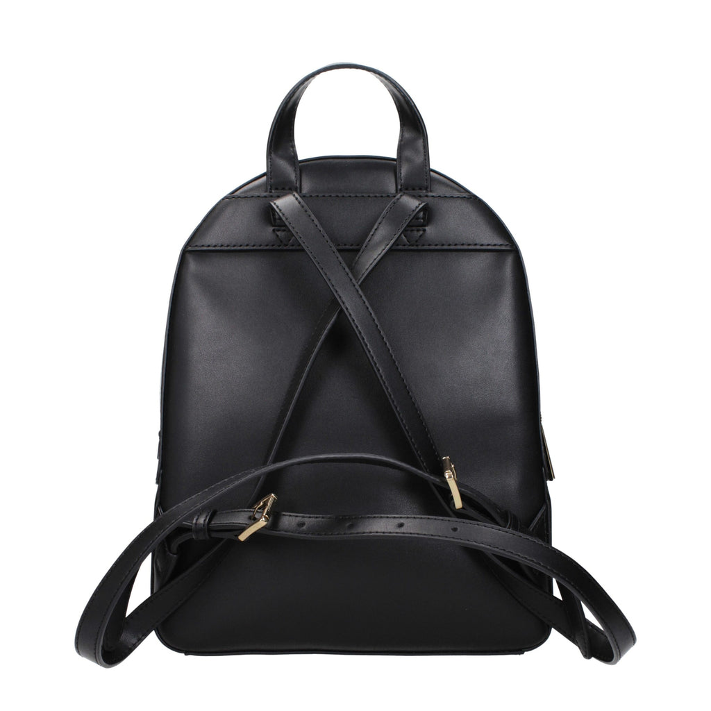 Michael Kors Black Leather Backpack