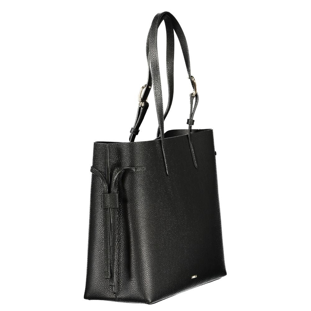Furla Nero Leather Women Bag